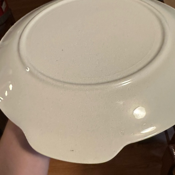 Rare vintage Royal USA Gold Lace handled cake plate. - Picture 5 of 9